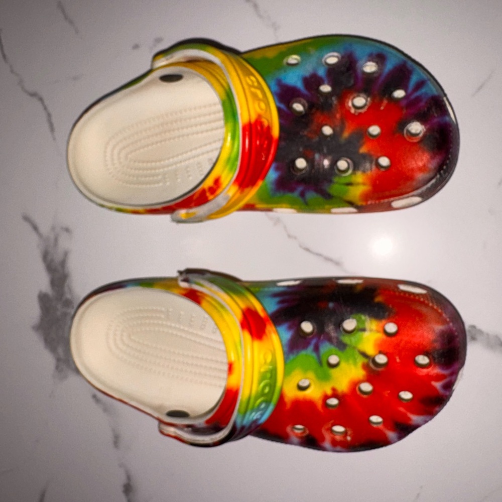 CROCS Kids Tie-Dye